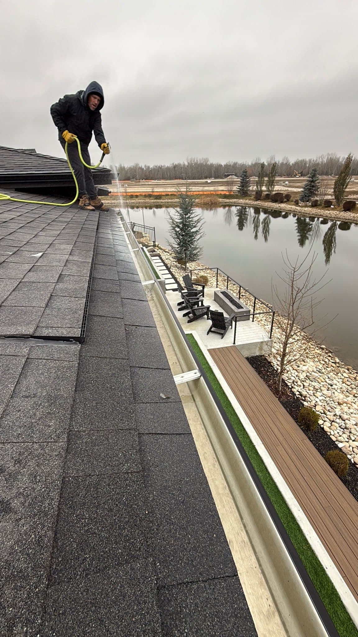 Spotless Gutter Cleaning in Eagle